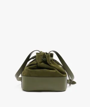 Bucket Bag Twin Deluxe in Dark Green
