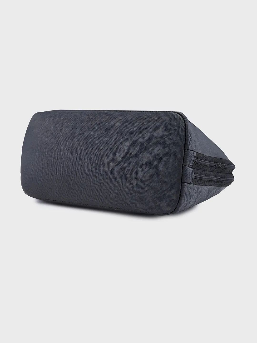 Caprese Montana Small Black Satchel Bag