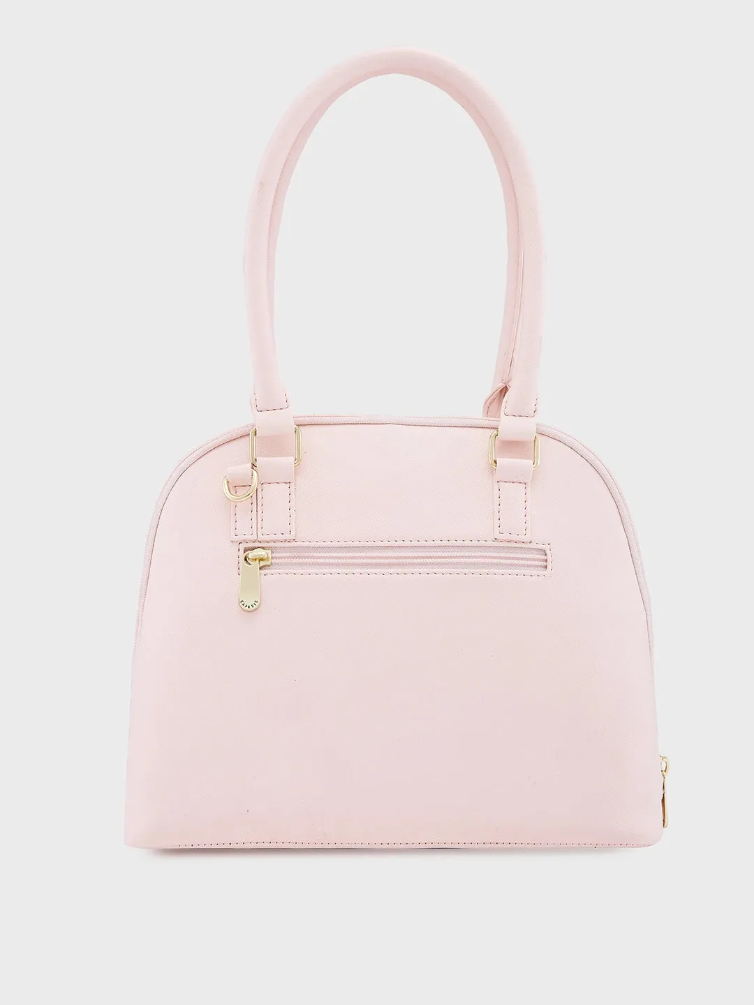 Caprese Montana Small Blush Satchel Bag