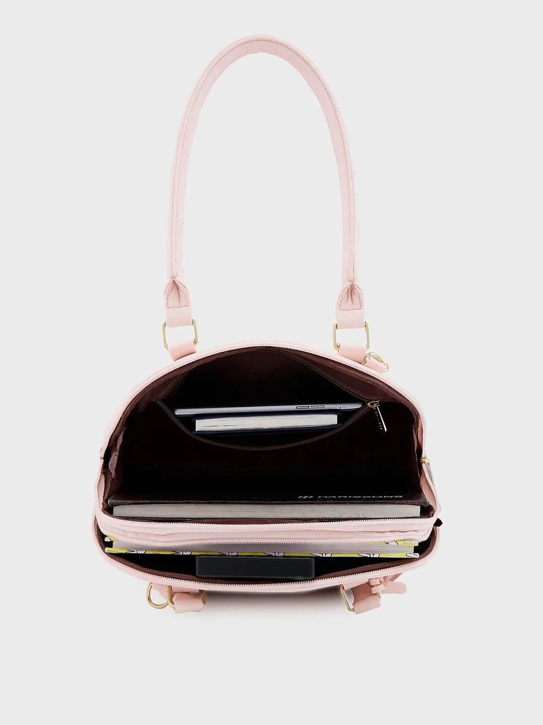 Caprese Montana Small Blush Satchel Bag