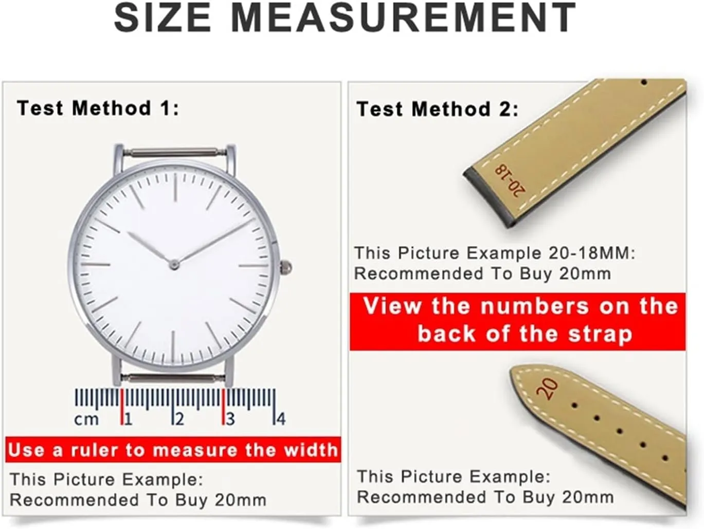 CAREG 20mm22mm Double Row Hole Leather Straps Compatible With Hamilton Seiko Watch Band Rivet Mens Pilot Khaki Field Aviation Watch Belts Durable