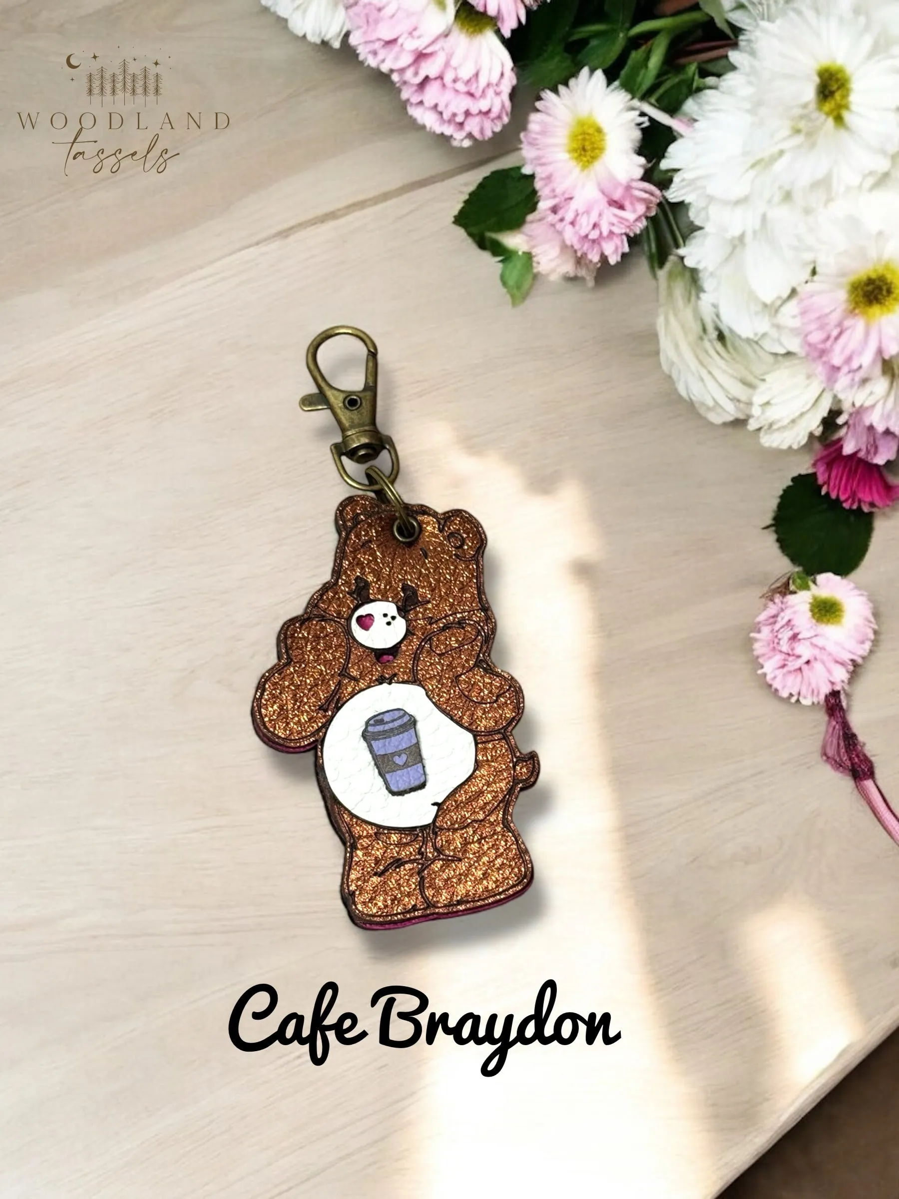 Caring Bears Purse Charms