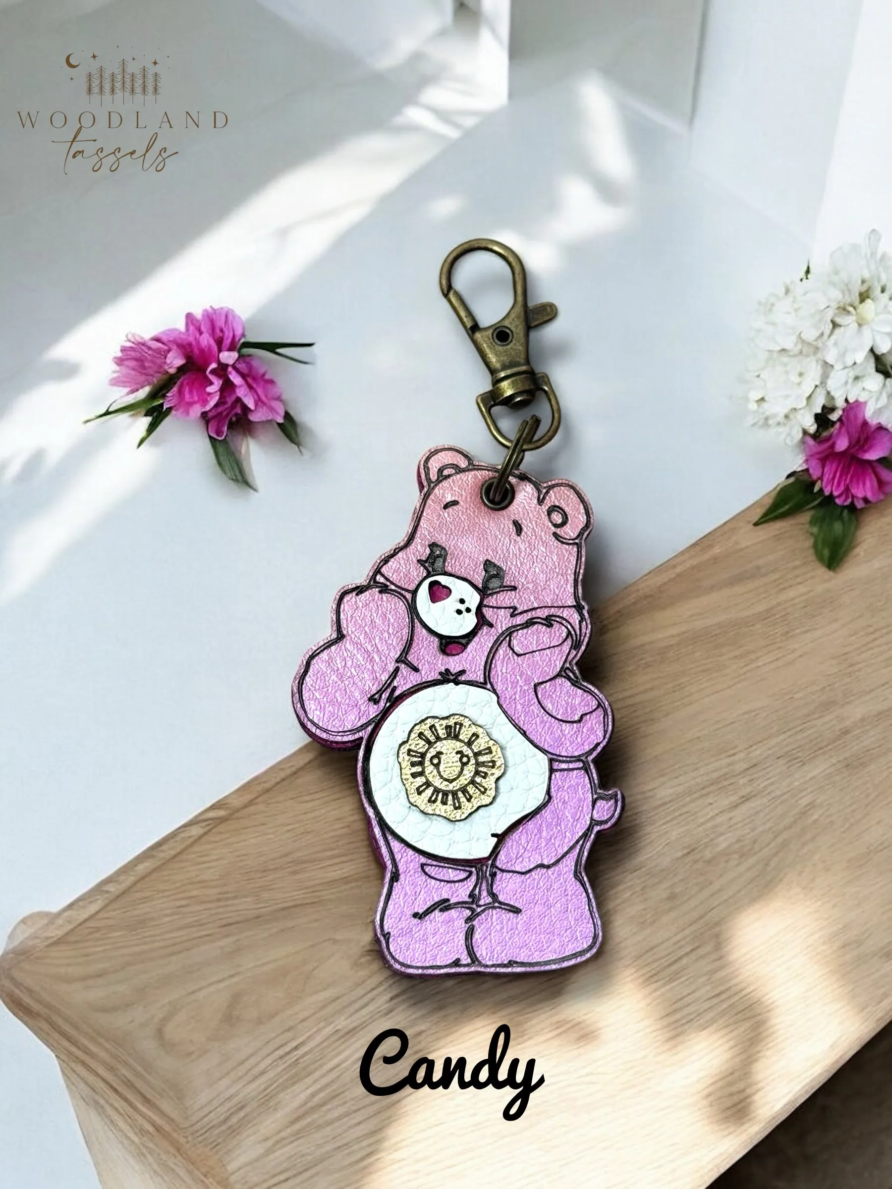 Caring Bears Purse Charms