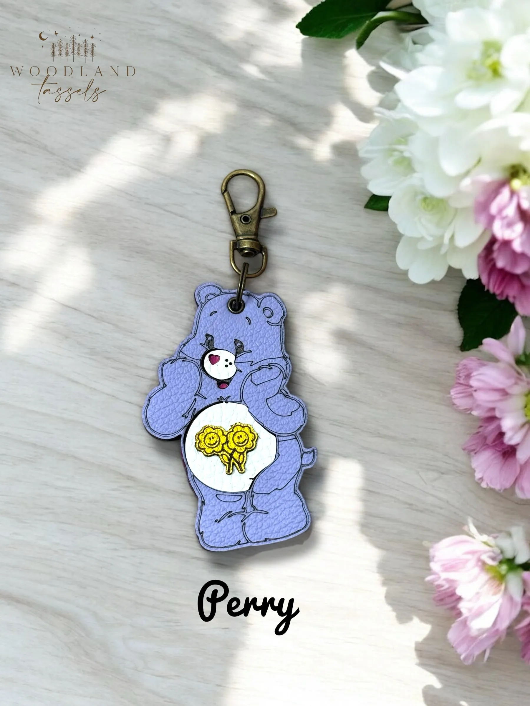 Caring Bears Purse Charms