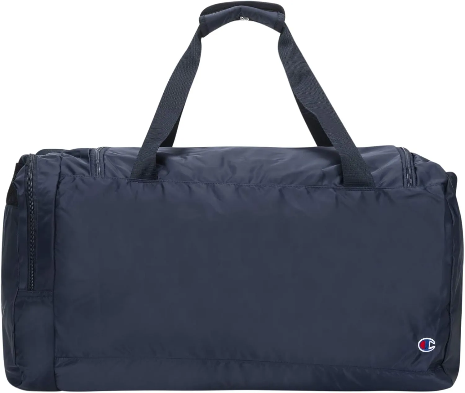Champion Unisex Adult Champion Logo Duffel Bags, Navy/Scarlet, One Size US