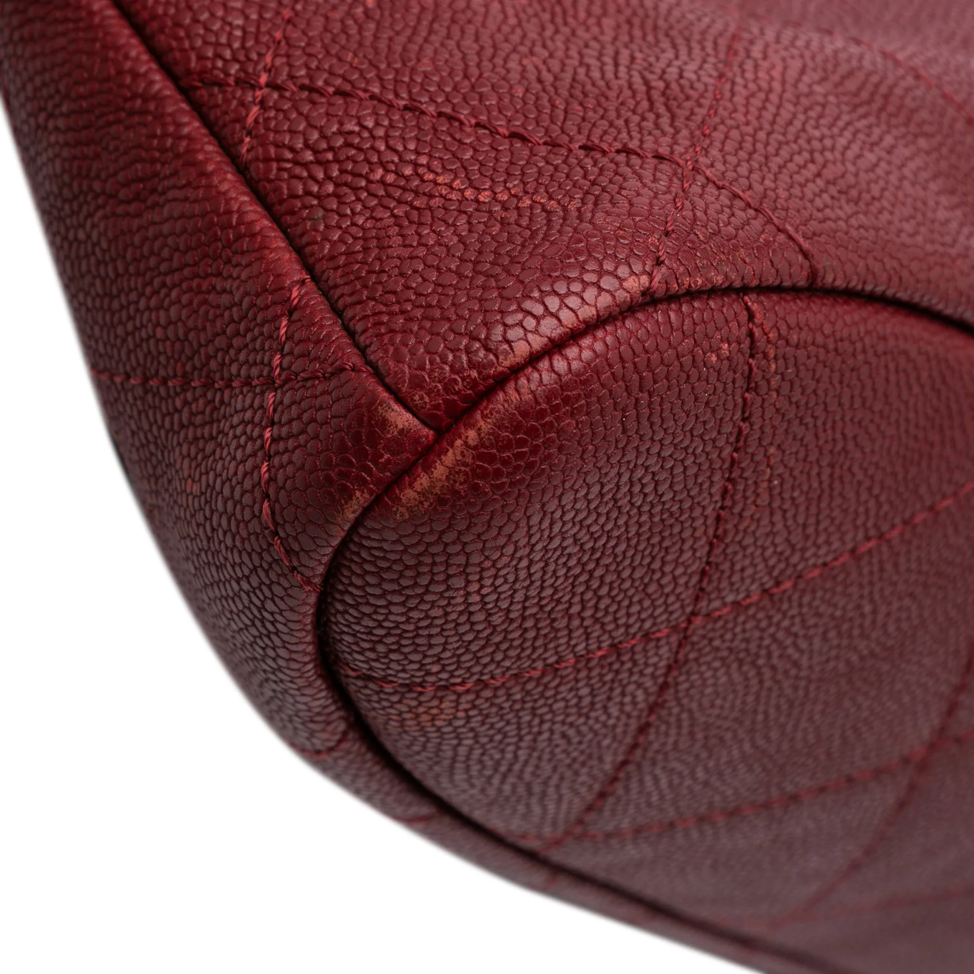 Chanel CC Quilted Caviar Tote