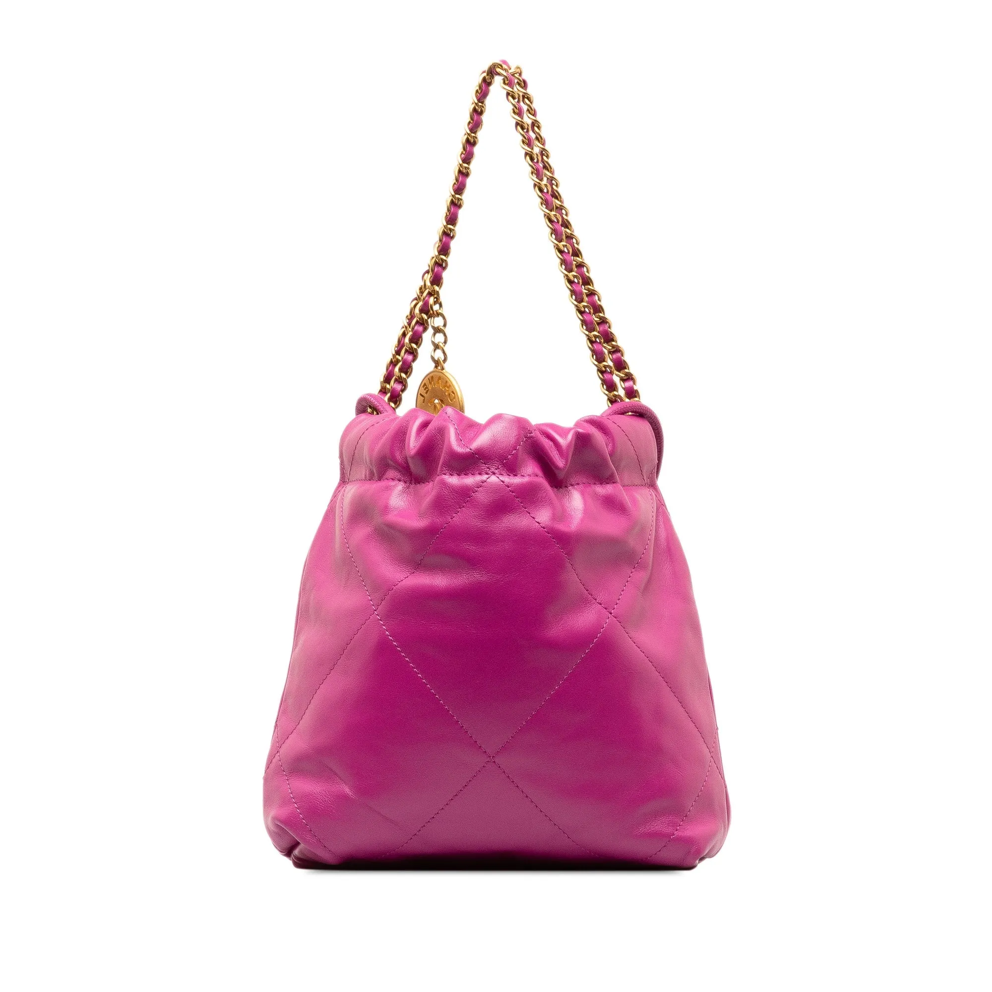 Chanel Mini Calfskin 22 Hobo (21616)