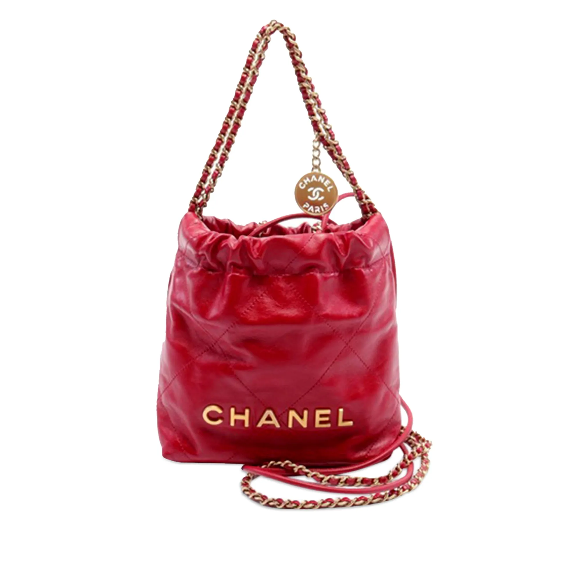 Chanel Mini Calfskin 22 Satchel (21002)