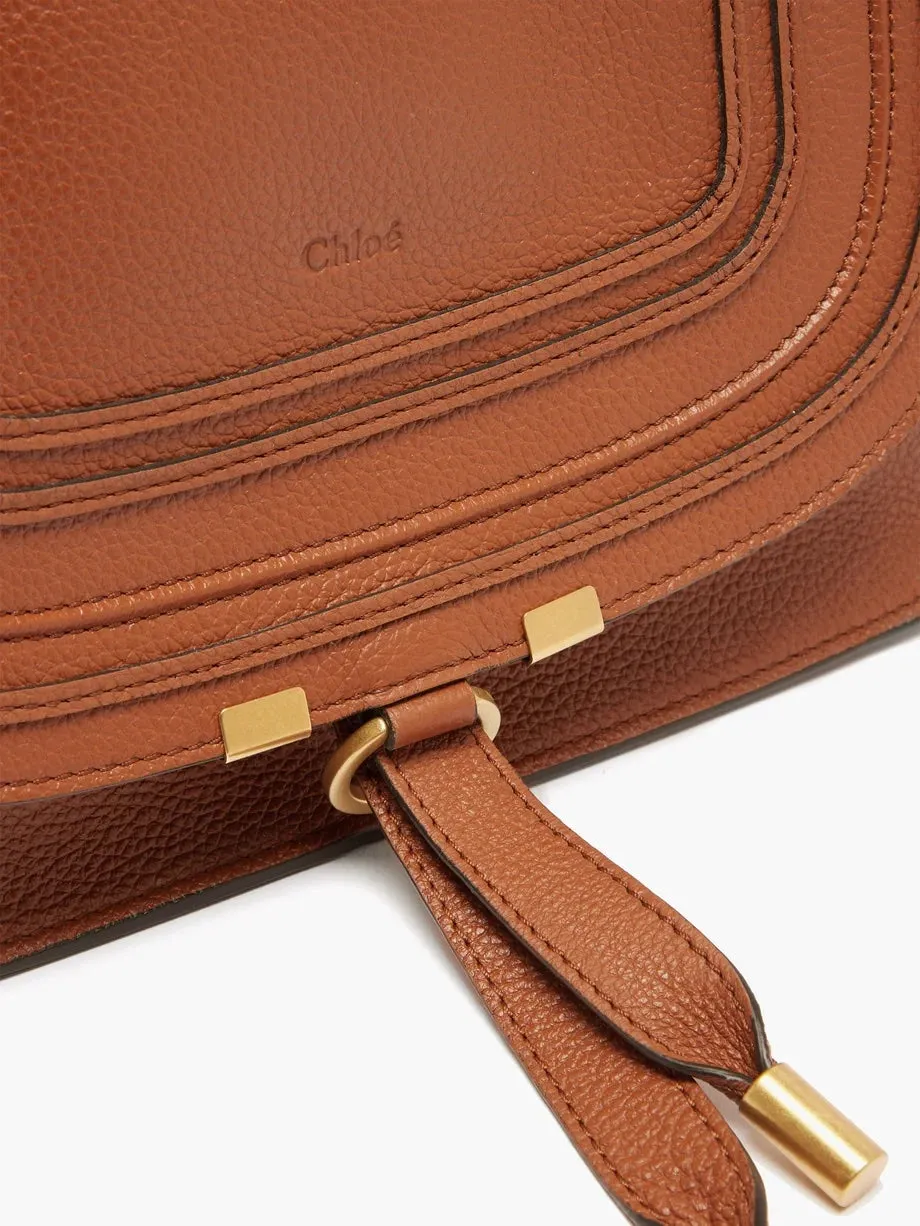 CHLOÉ SMALL TOPSTITCH MARCIE HANDBAG