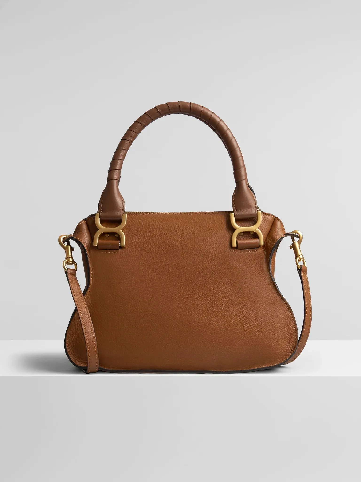 CHLOÉ SMALL TOPSTITCH MARCIE HANDBAG
