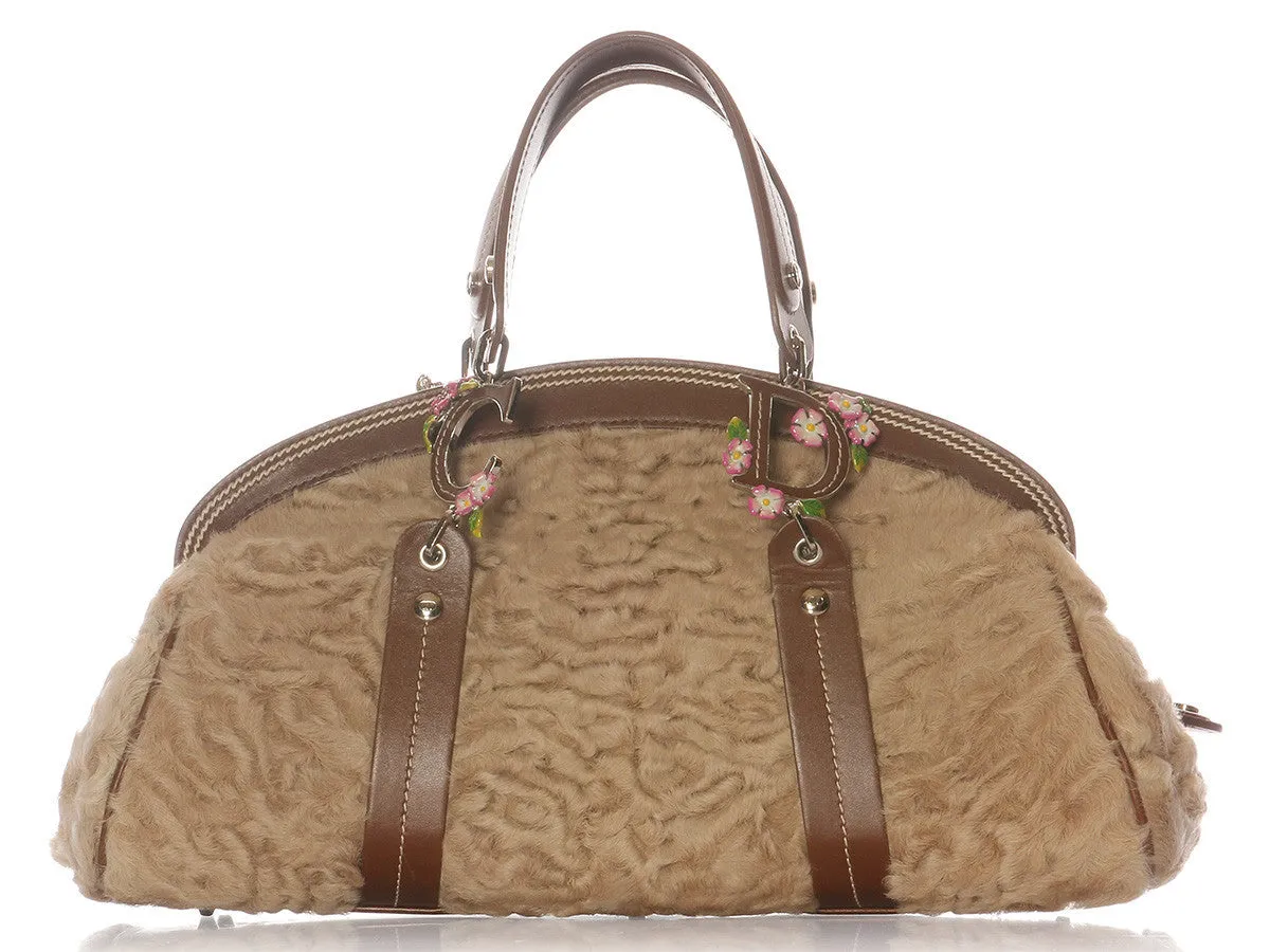 Christian Dior Persian Lamb Satchel
