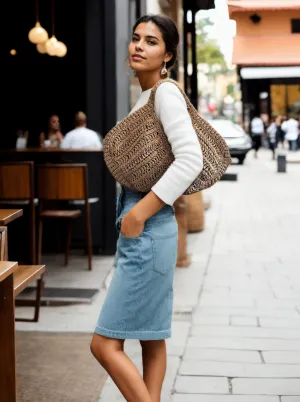 Chunky Boho Hemp Bag