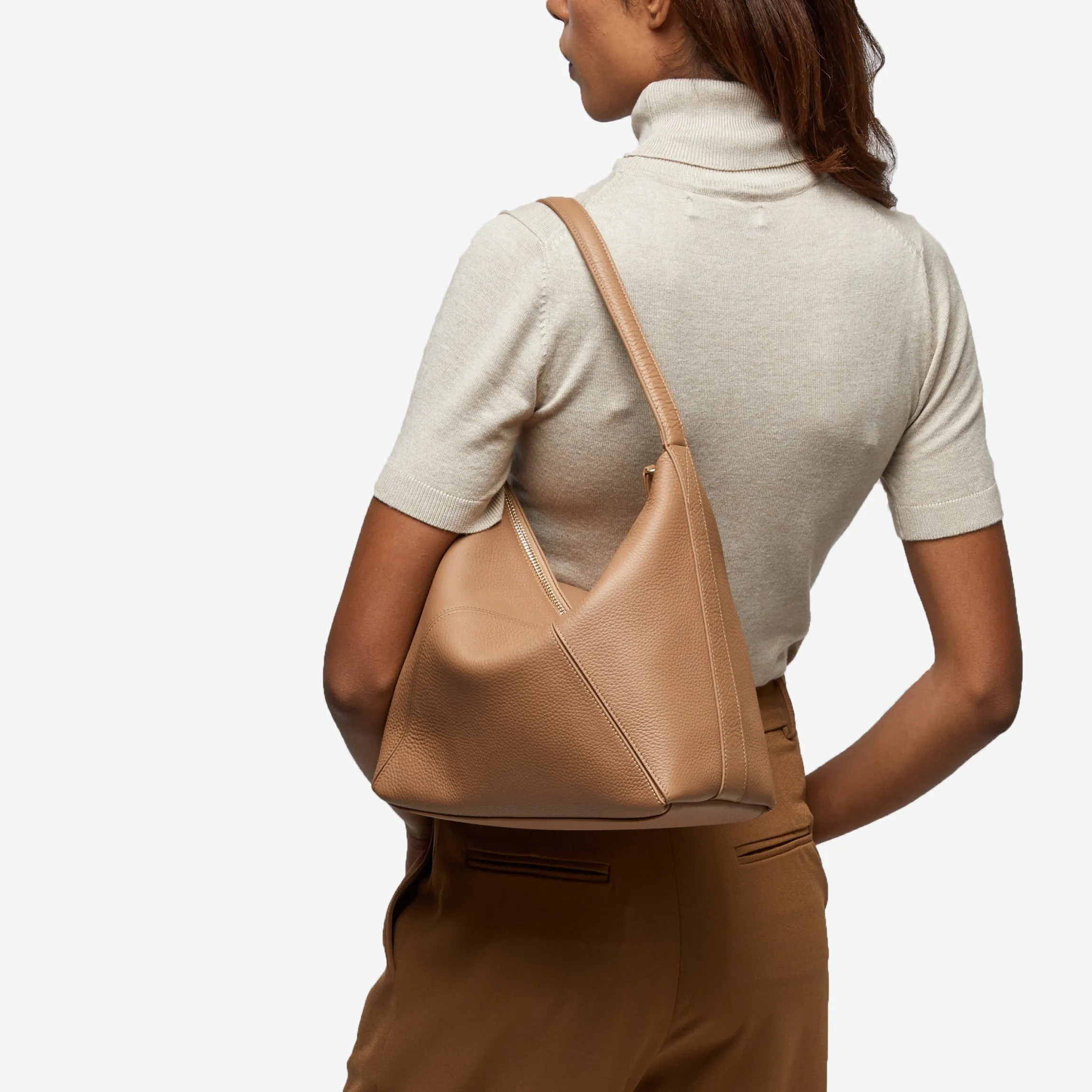 Ciera Petite Hobo Camel