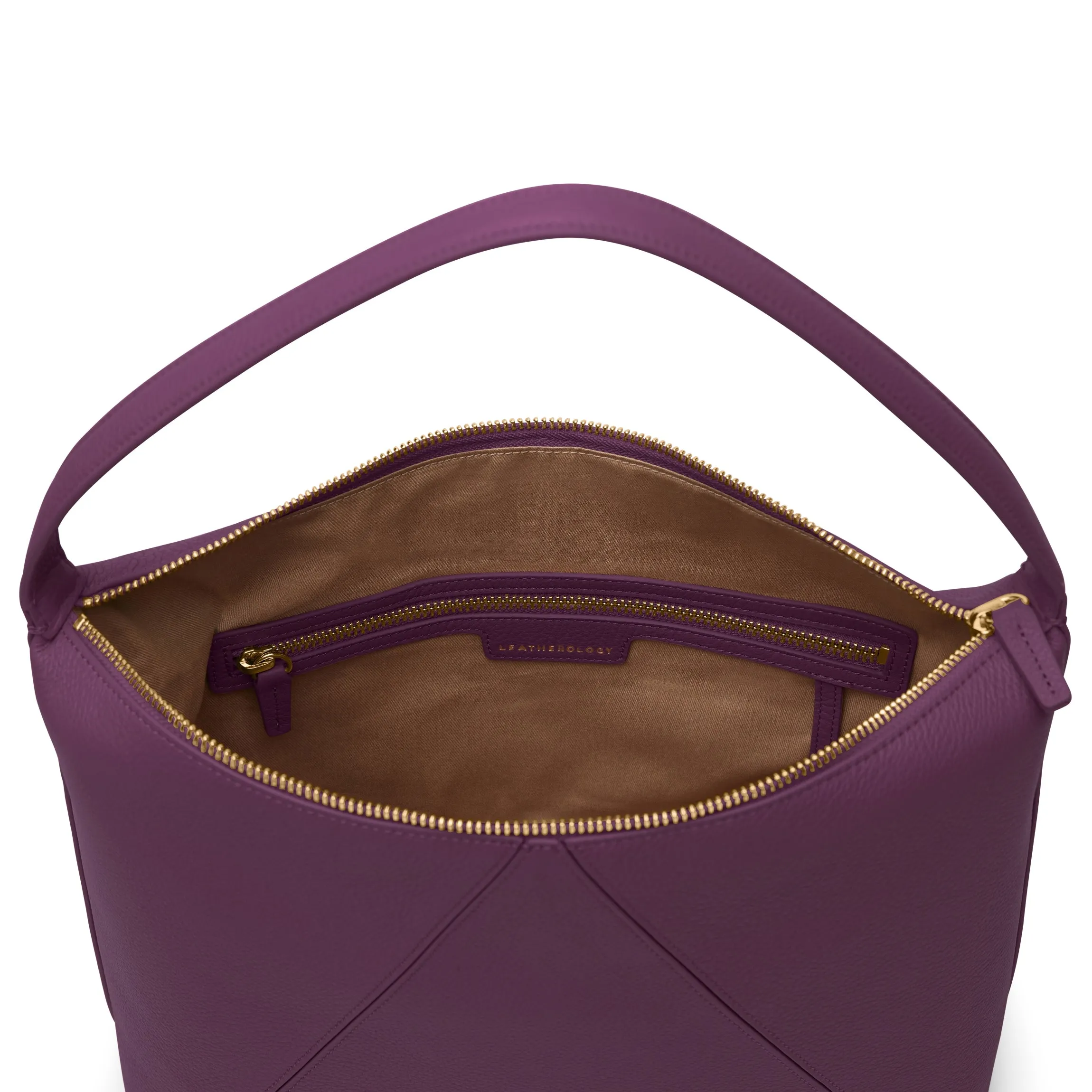 Ciera Petite Hobo Deep Plum