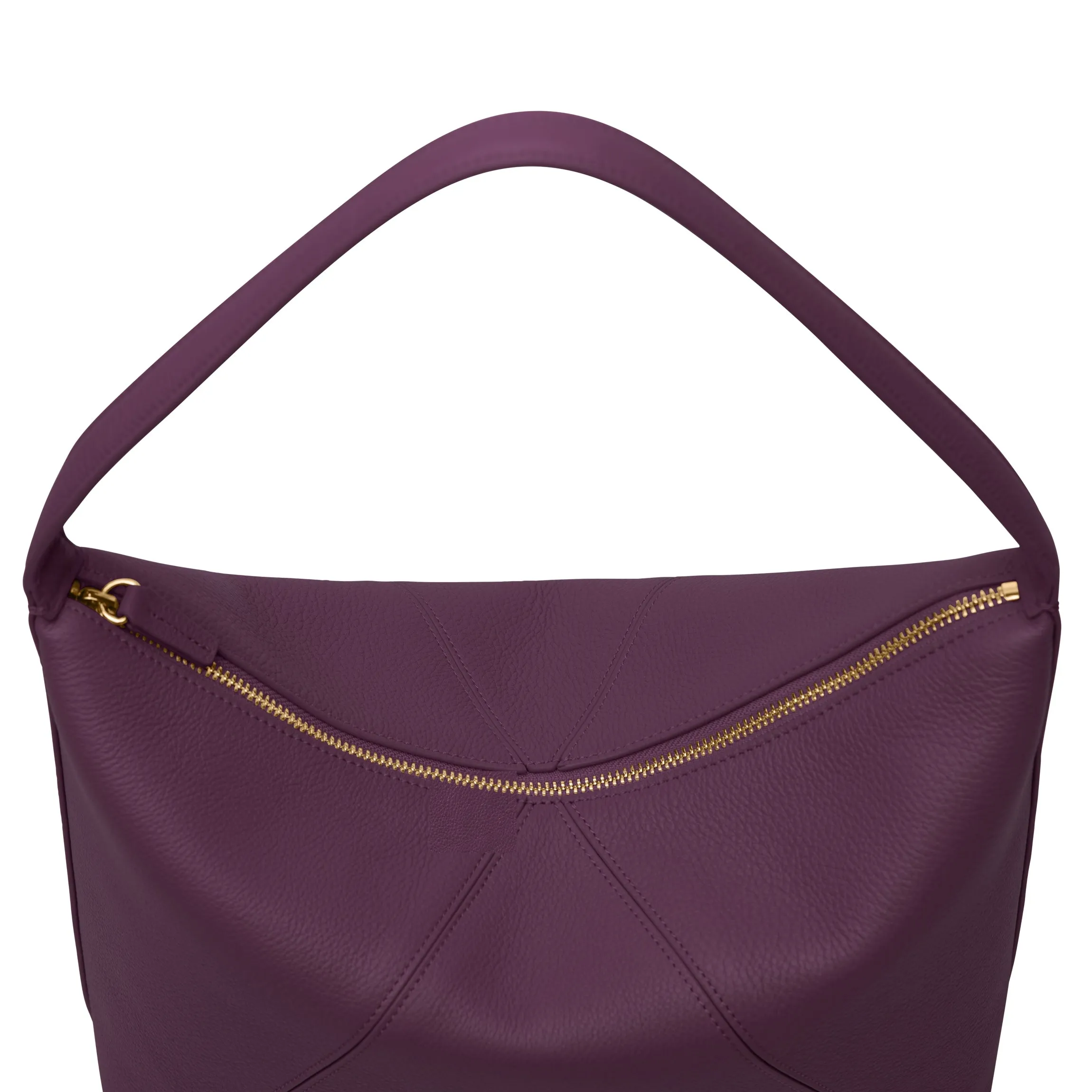 Ciera Petite Hobo Deep Plum