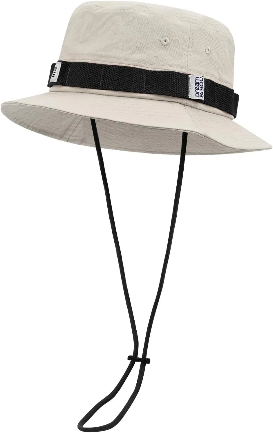 Clakllie Unisex Boonie Hat Bucket Hats with String Wide Brim Hiking Fishing Hat UV Sun Protection Safari Cap Jungle Caps