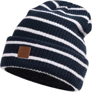 CLAPE Unisex Slouchy Cuff Toboggan Cap Knit Hat Fashion Striped Beanie Stocking Cap Warm Cozy Knitted Ski Hat Skullies Caps