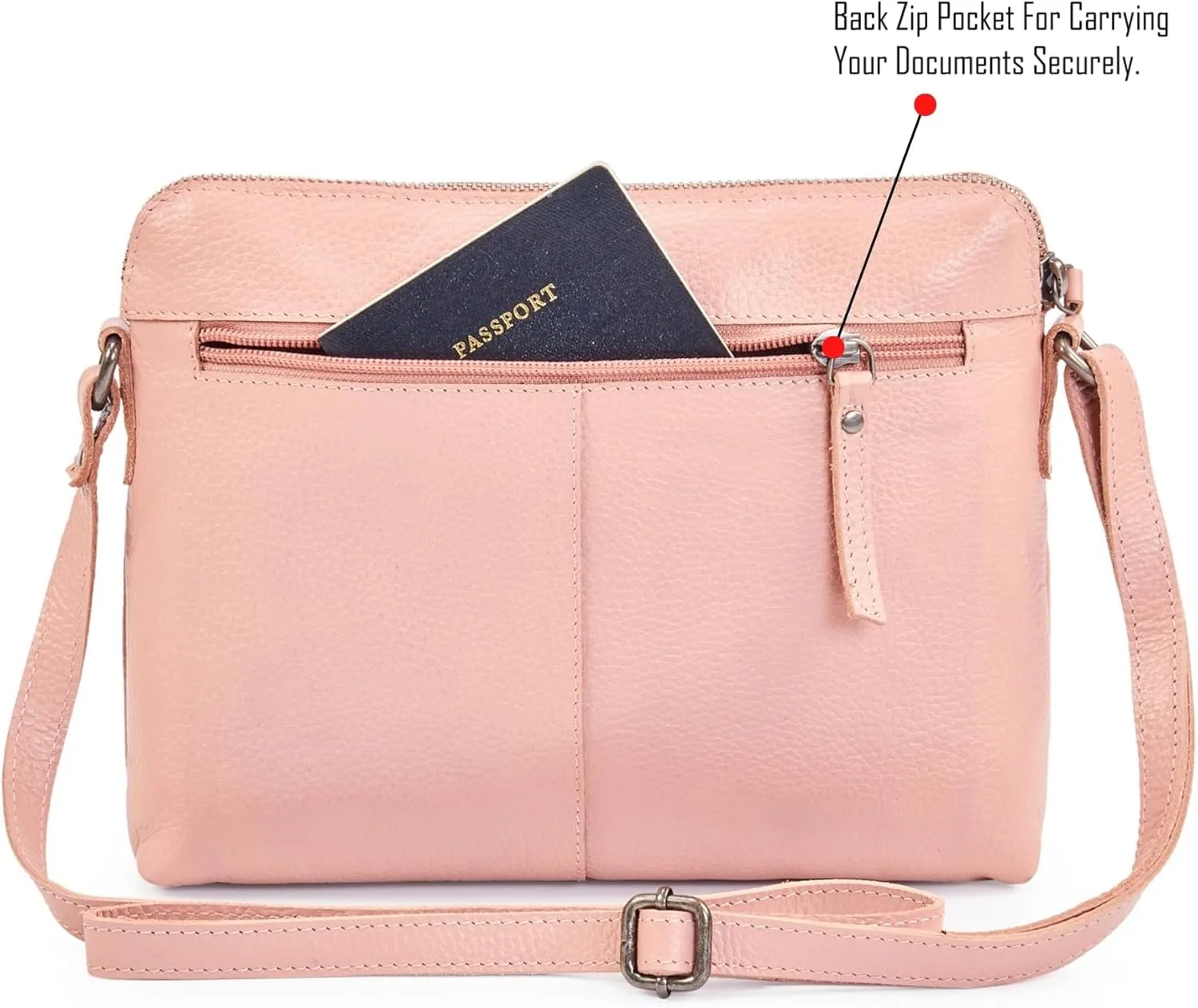 Cochoa Real Leather Soft Crossbody Bags for Women Small Purse Trendy Shoulder Sling Travel Crossover