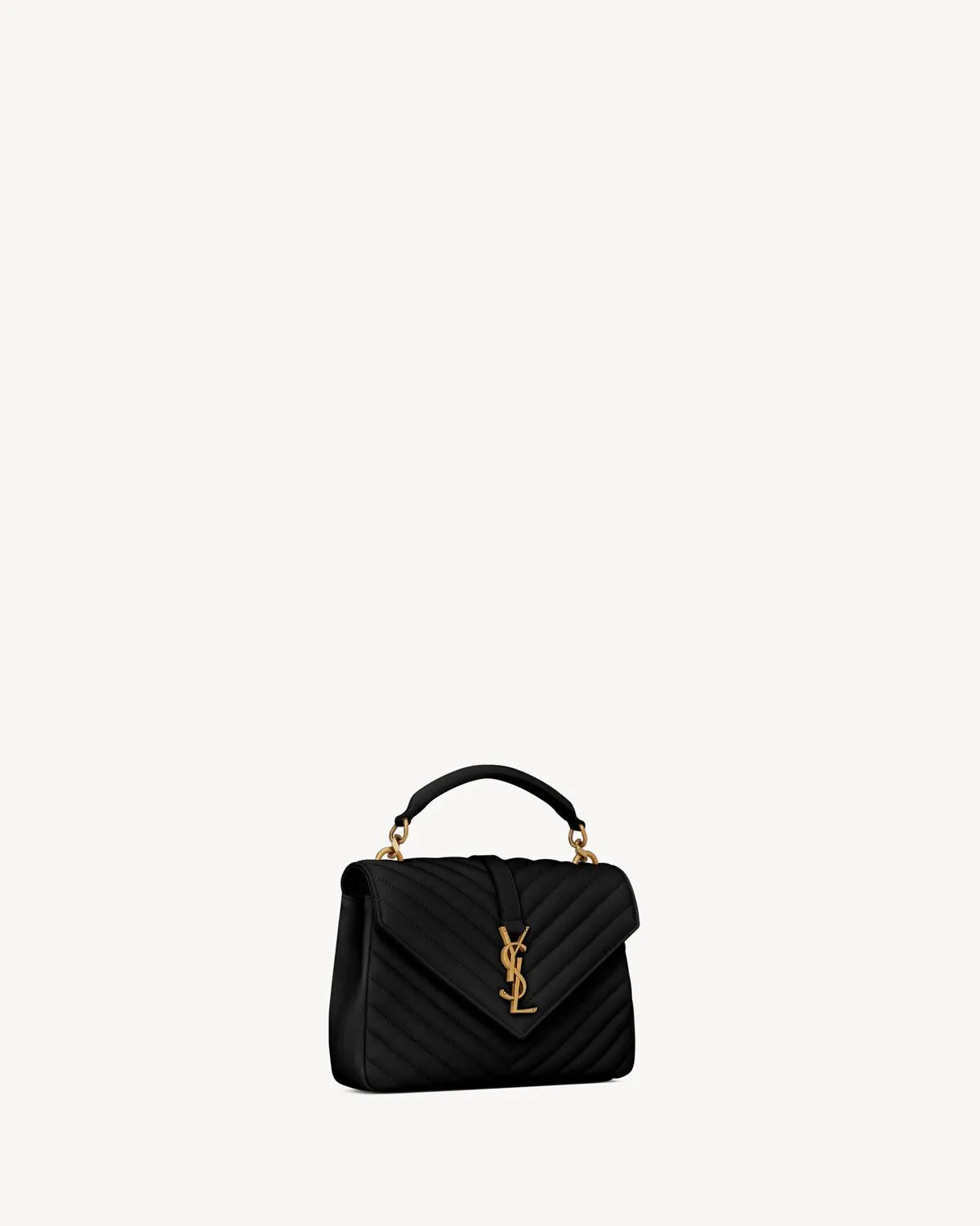 College medium in quilted leather