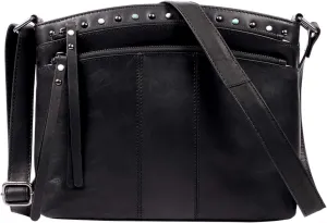 Concealed Carry Brynn Crossbody for Pistols - Fashion Conceal Bag with Universal Holster