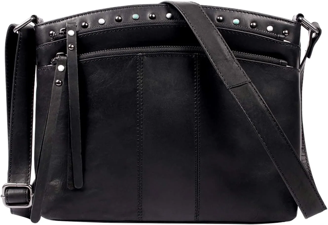 Concealed Carry Brynn Crossbody for Pistols - Fashion Conceal Bag with Universal Holster
