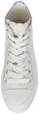 Converse Women's Chuck Taylor All Star Lift Platform Embroidered Flowers Sneakers