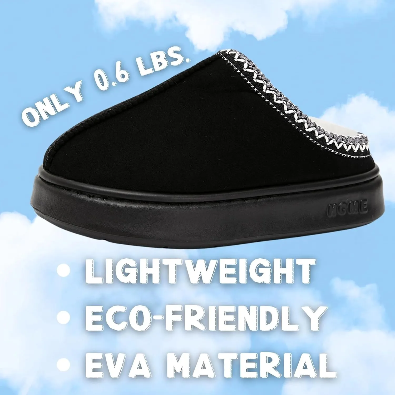 Cozy Platform Fuzzy Slippers for Women and Men Short Ankle Slippers with Anti-Slip Sole Lined with Warm Furry Perfect for Indoor & Outdoor Use