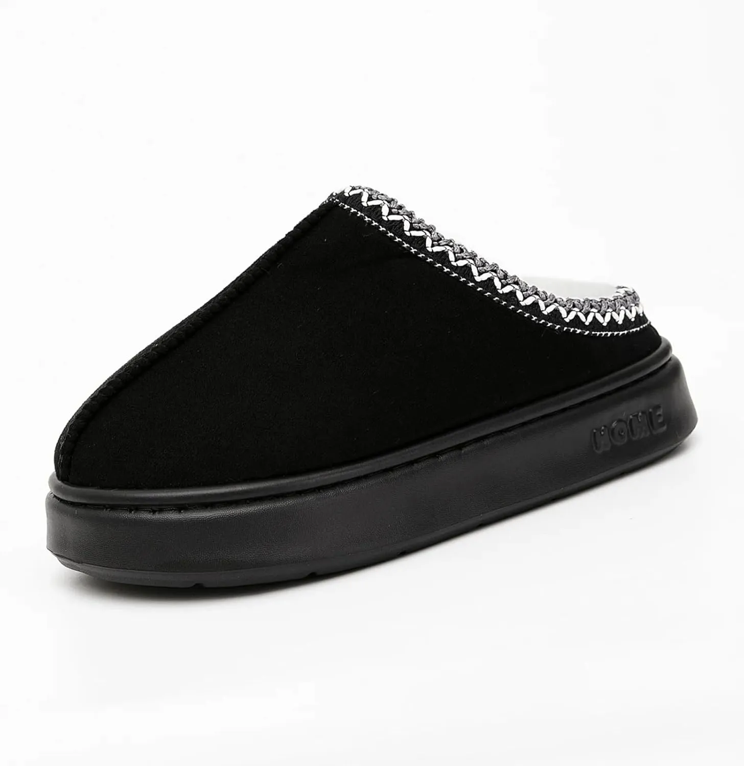 Cozy Platform Fuzzy Slippers for Women and Men Short Ankle Slippers with Anti-Slip Sole Lined with Warm Furry Perfect for Indoor & Outdoor Use