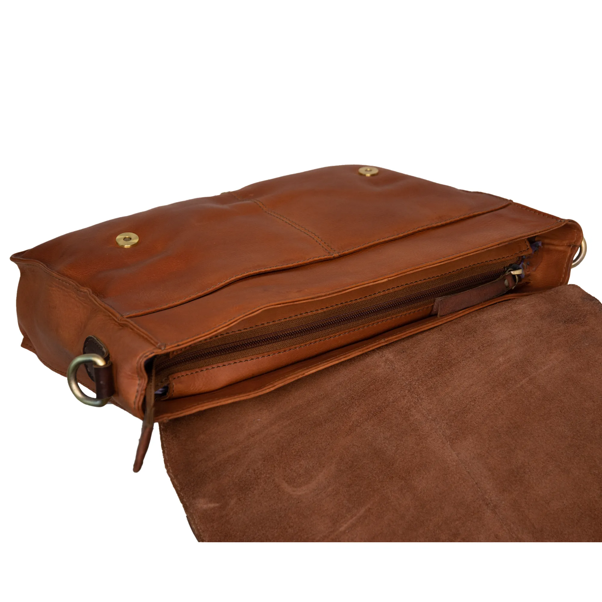 Cross Body/Shoulder/Grab Bag/Satchel - 'Timber' Coppice Leather