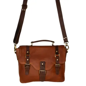 Cross Body/Shoulder/Grab Bag/Satchel - 'Timber' Coppice Leather