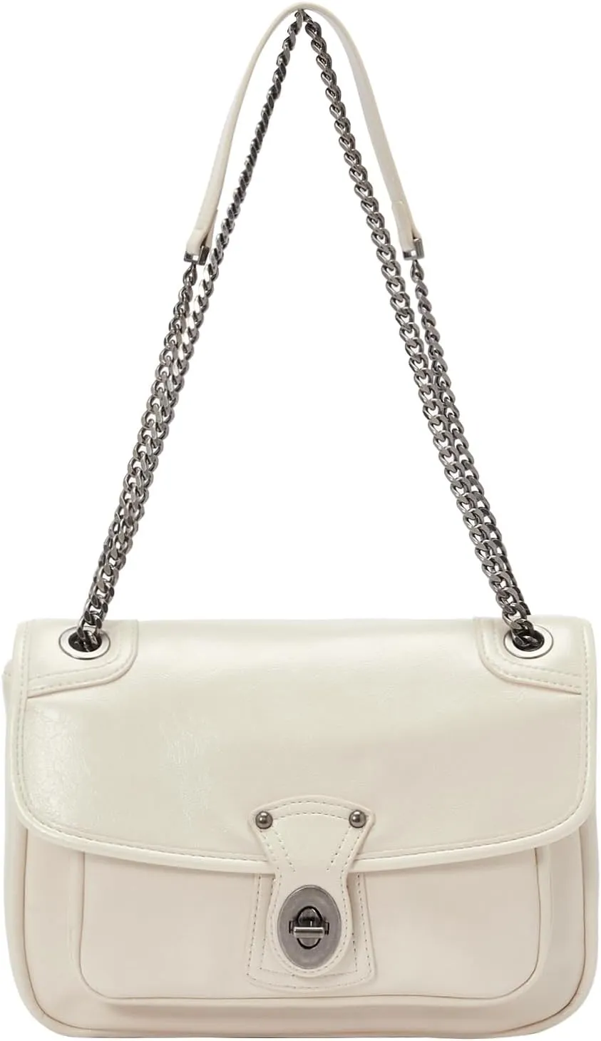 Crossbody Bag for Women, Designer Trendy Shoulder Bag, Bag with Chain Straps, Women's Trendy Stylish Bag