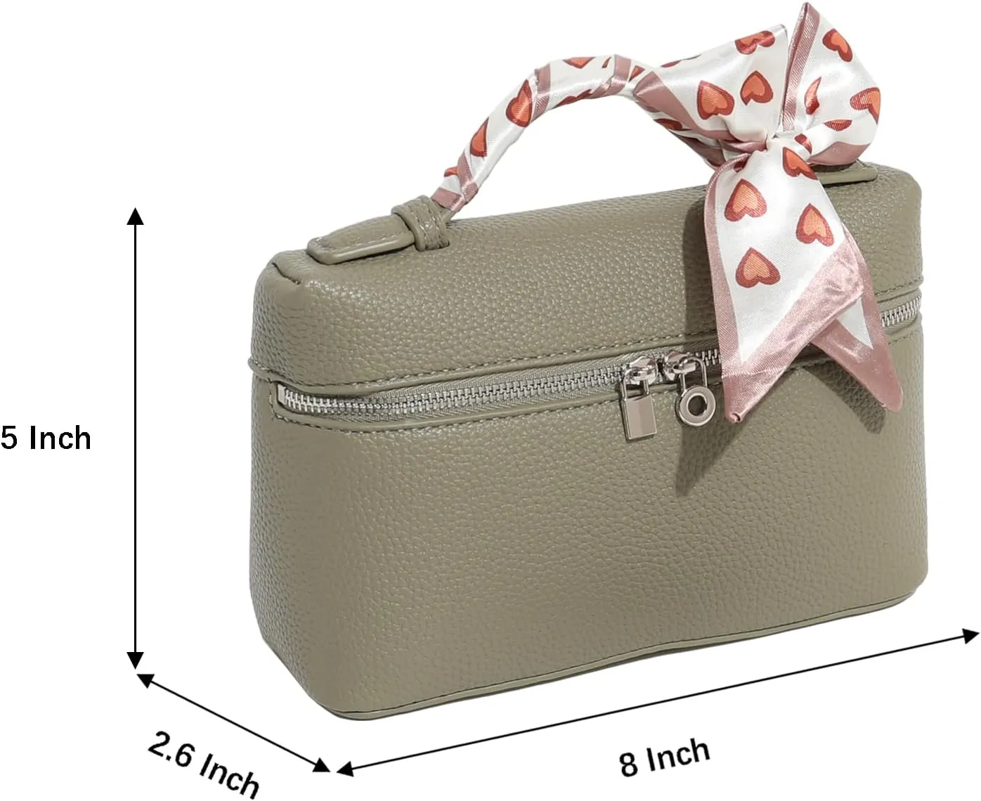 Crossbody Bag for Women Top-Handle Pouch Bag Designer Shoulder Leather Handbag Trendy Purse