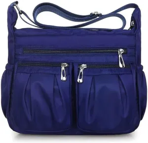 Crossbody Purse for Women Waterproof Shoulder Bag Multi Pocket Top Handle Satchel Casual Hobo Handbag Messenger Bag