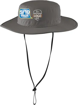 Custom Embroidered Boonie Hat Design Your Own Text Personalized Embroidery Sun Hat