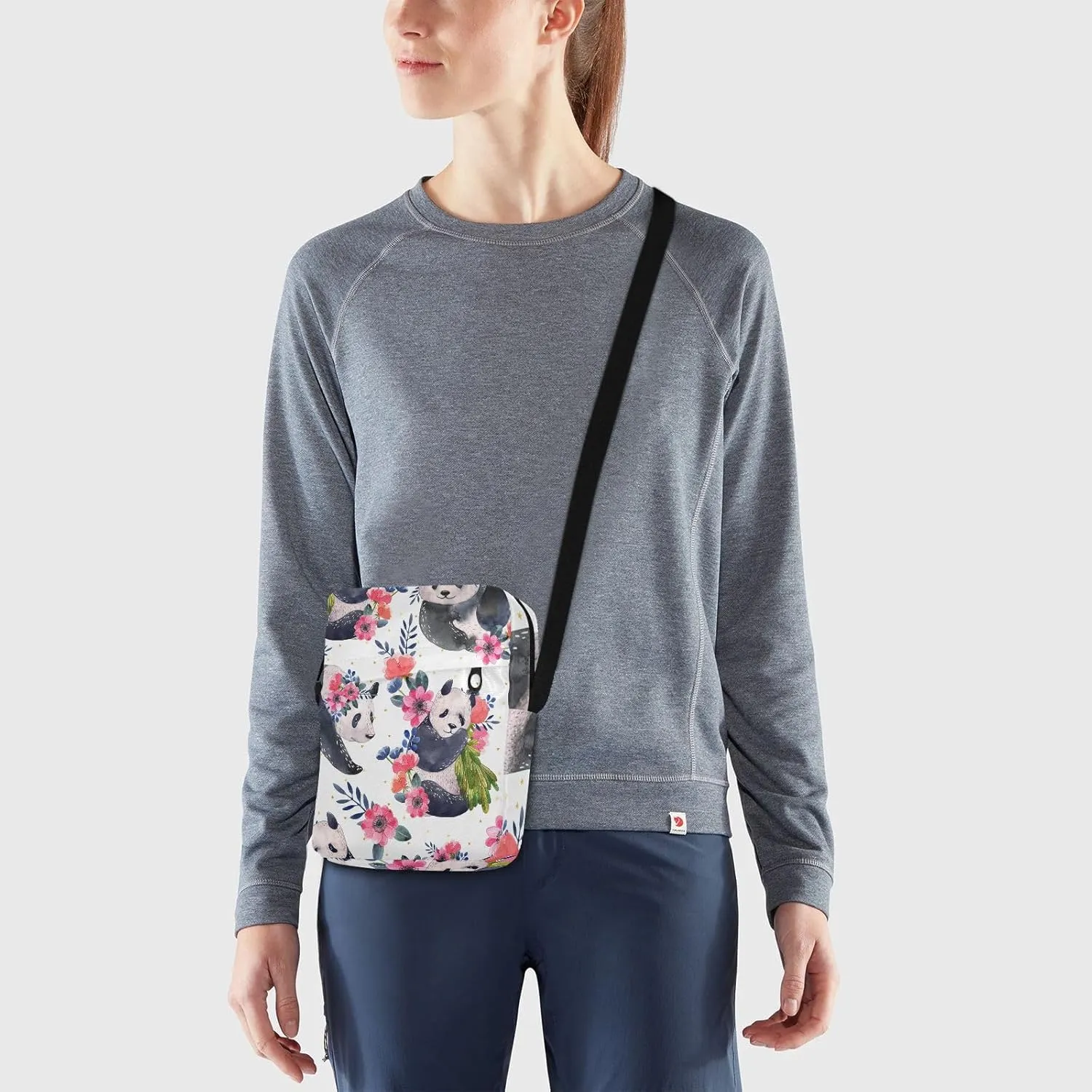 Daisies Messenger Bag for Women Men Side Bag for Travel Workout