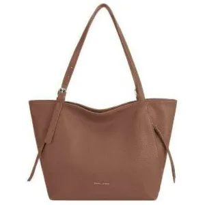 David Jones Medium Shopper Bag - Camel Brown