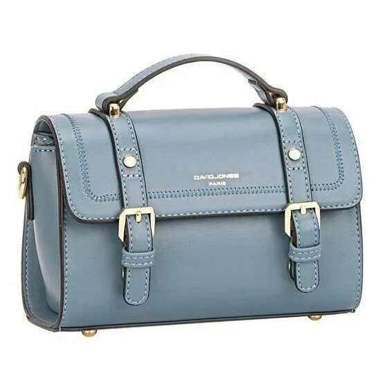 David Jones Small Grab Satchel - Blue