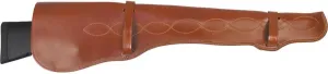 DeSantis Rifle Scabbard - Leather Rifle Scabbard Case for Lever Action, Accessories for Horse Saddle, Motorcycle, or ATV, Fits Most Lever-Action Guns with Up to a 20" Barrel - Ambidextrous, Tan