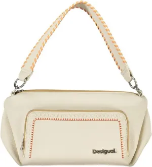 Desigual M Embroidered Shoulder Bag