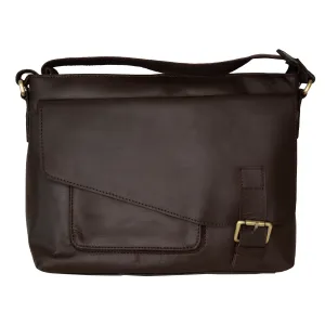Diagonal Flap Zip Top Bag - 'Africa'