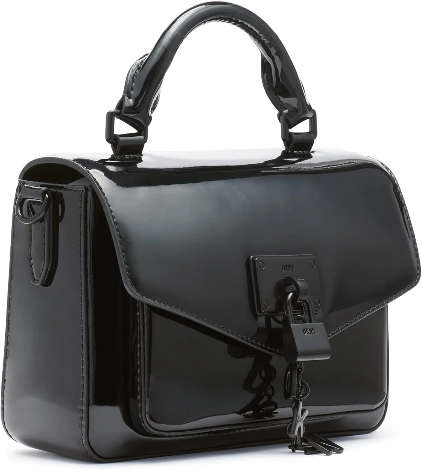 DKNY Elissa Mini Satchel with Logo Charm