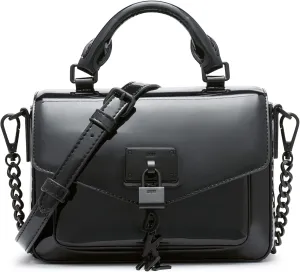 DKNY Elissa Mini Satchel with Logo Charm