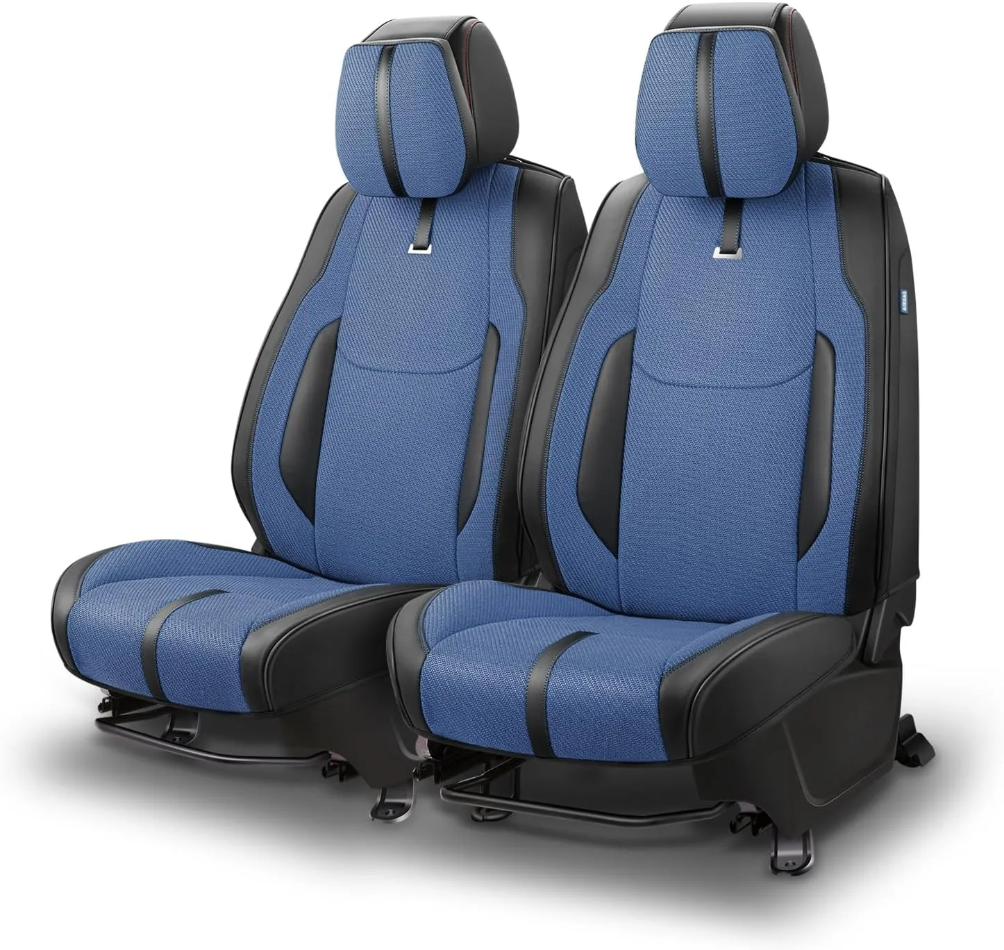 Drive Series Front Row Set Seat Covers Universal for Cars Trucks SUV, Navy Blue, CA-SC-Drive-F-NB