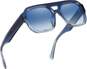 DUCO Retro Square Aviator Sunglasses for Women Men Classic Vintage Trendy 70s Shades UV protection Sun Glasses DC2358