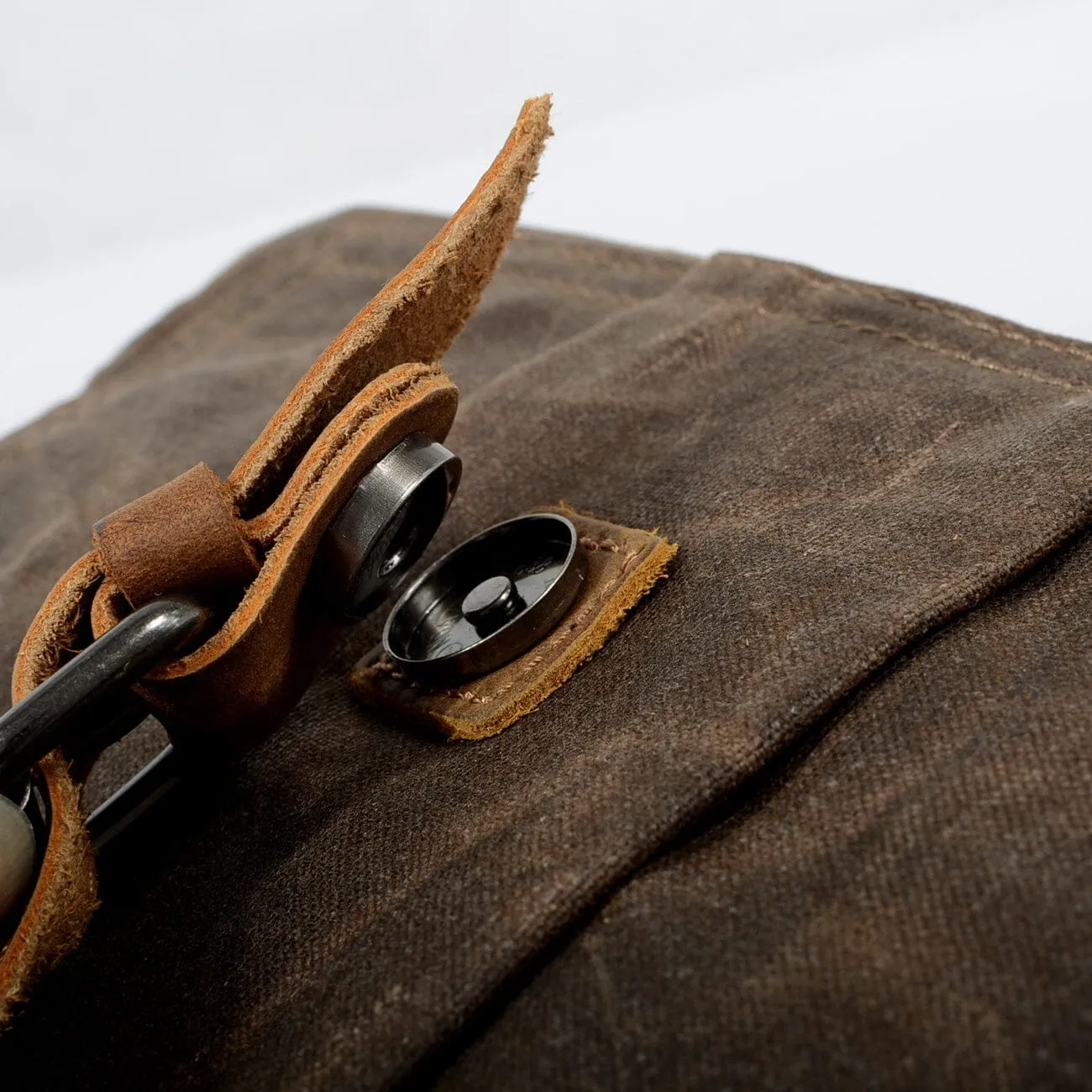 Durable Small Canvas Messenger Bag for Men