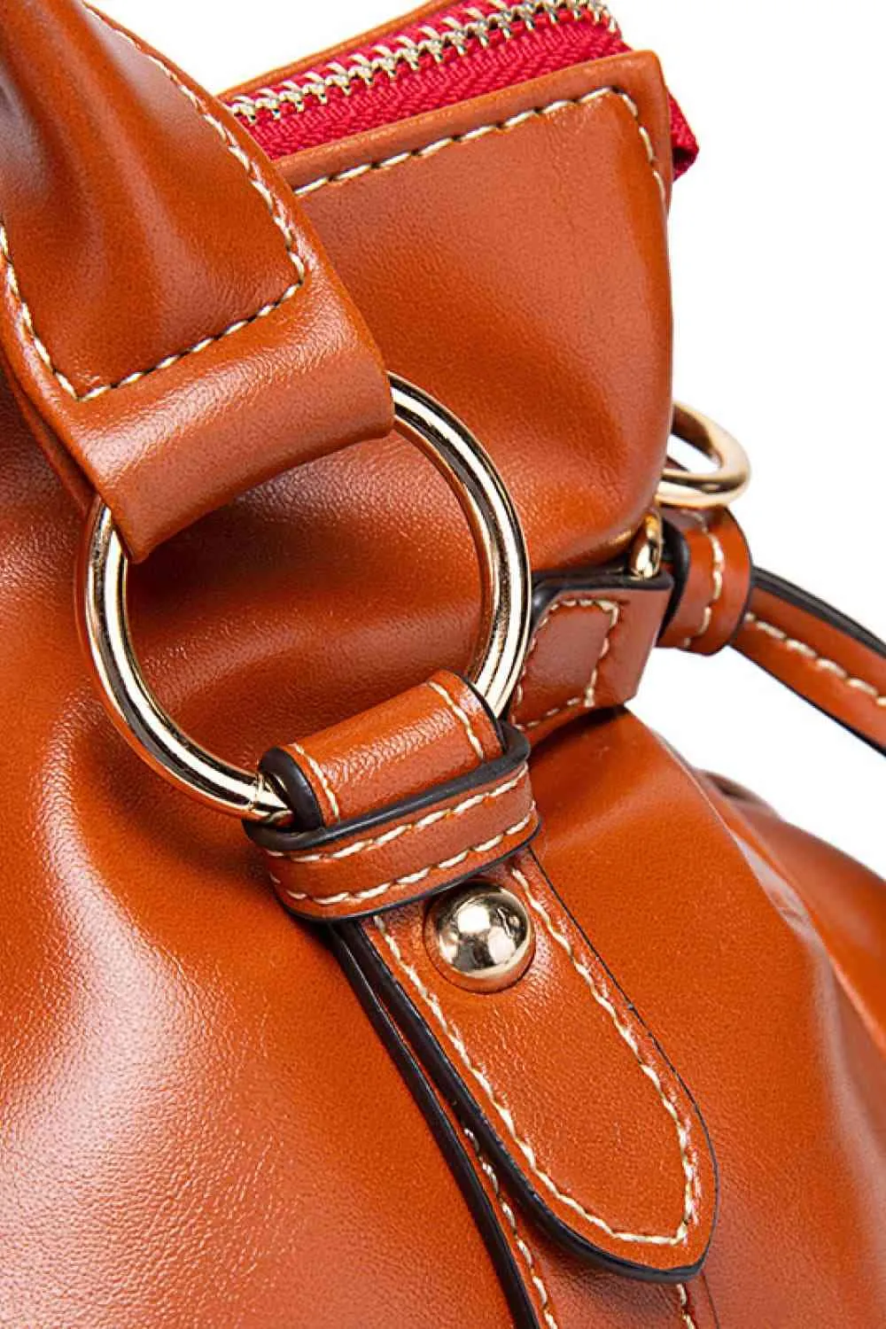 Elegant PU Leather Handbag with Tassels for Every Occasion