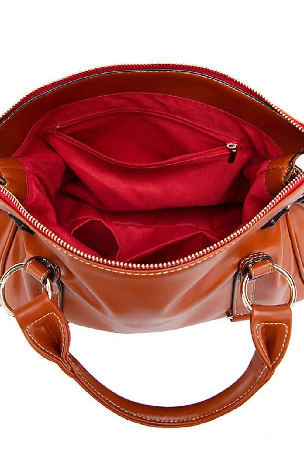 Elegant PU Leather Handbag with Tassels for Every Occasion