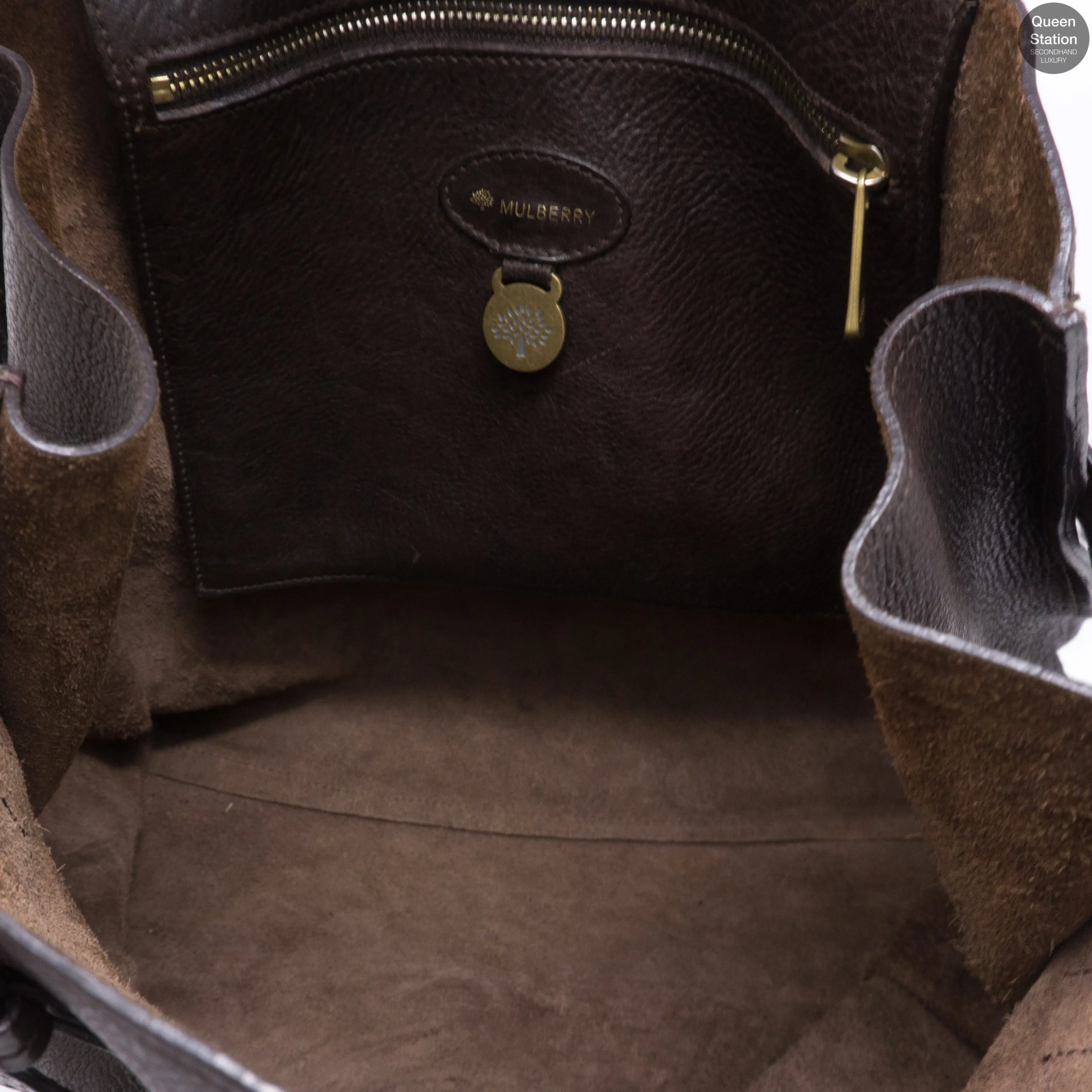 Elgin Brown Leather Satchel Bag