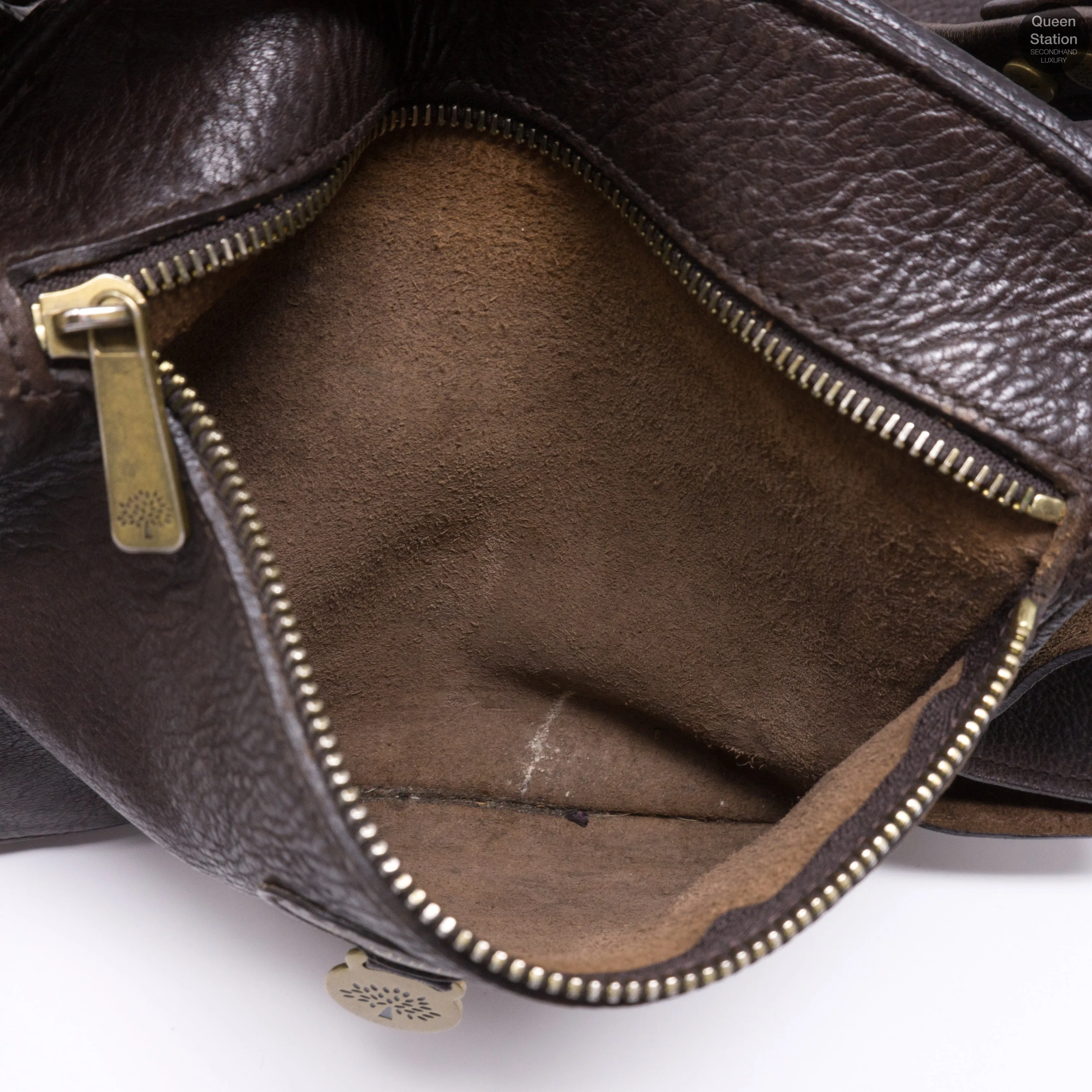 Elgin Brown Leather Satchel Bag