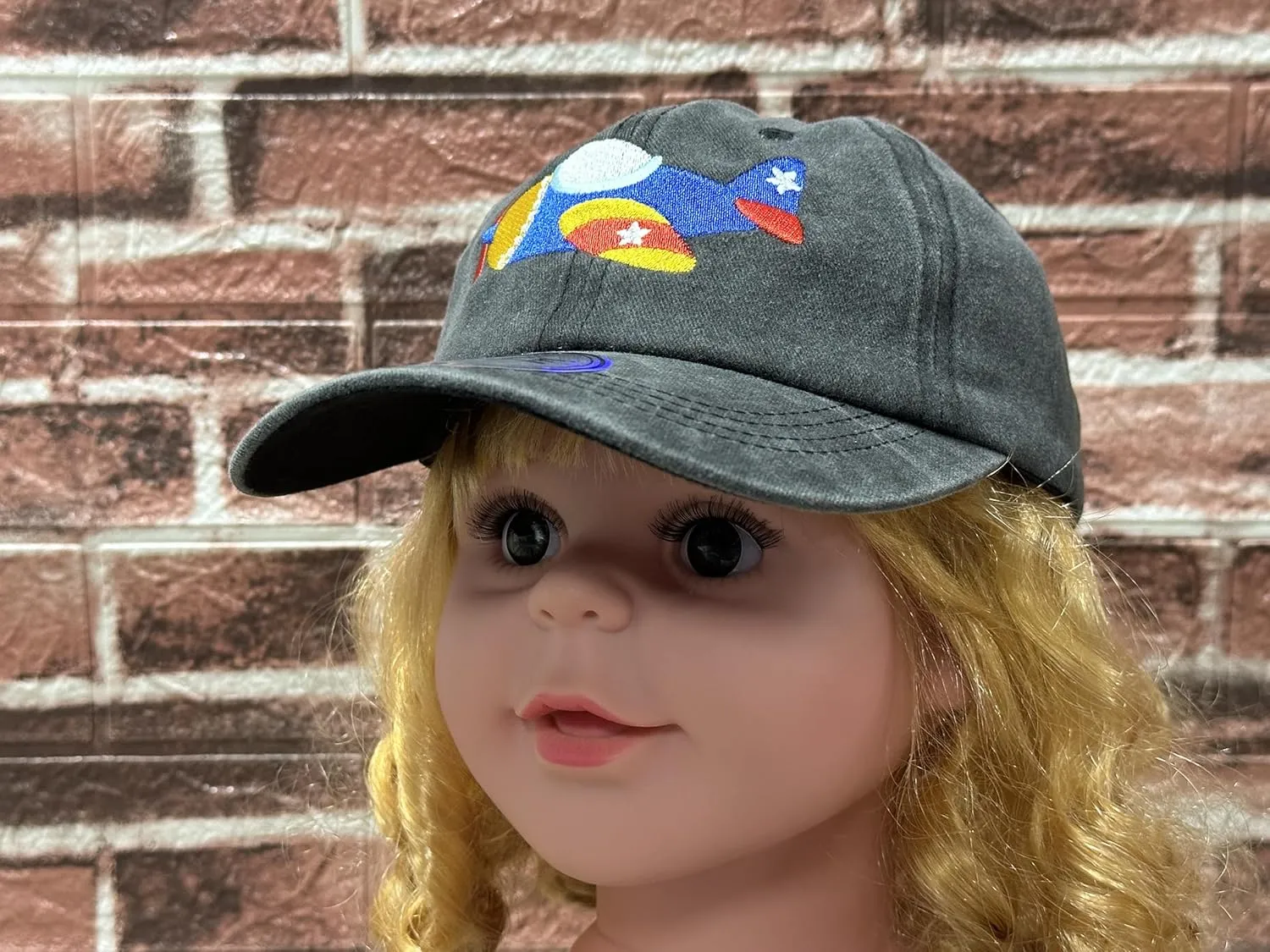 Embroidered Baseball Hats for Boys Girls